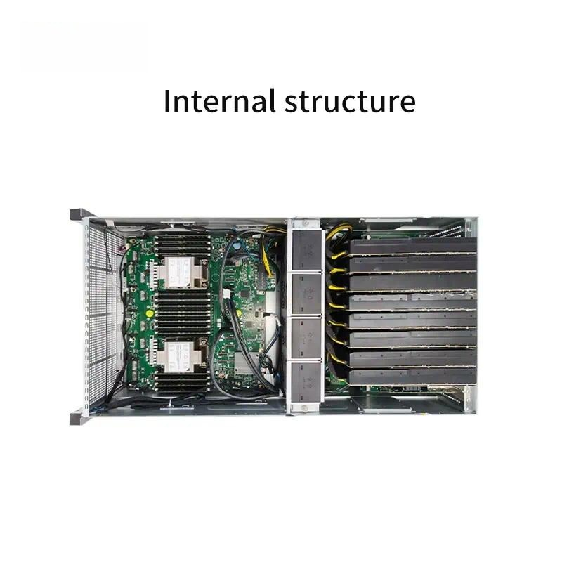 8 Gpu 4U Server Chassis - Çift Xeon 4. ve 5. Nesil